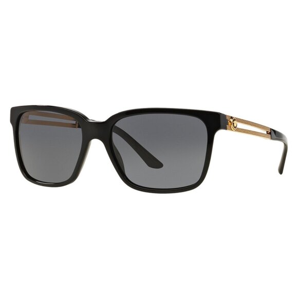 NEW VE4307 GB1/87 VERSACE SUNGLASSES VERSACE VE4307 BLACK
